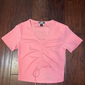 Pink Short Sleeve Top